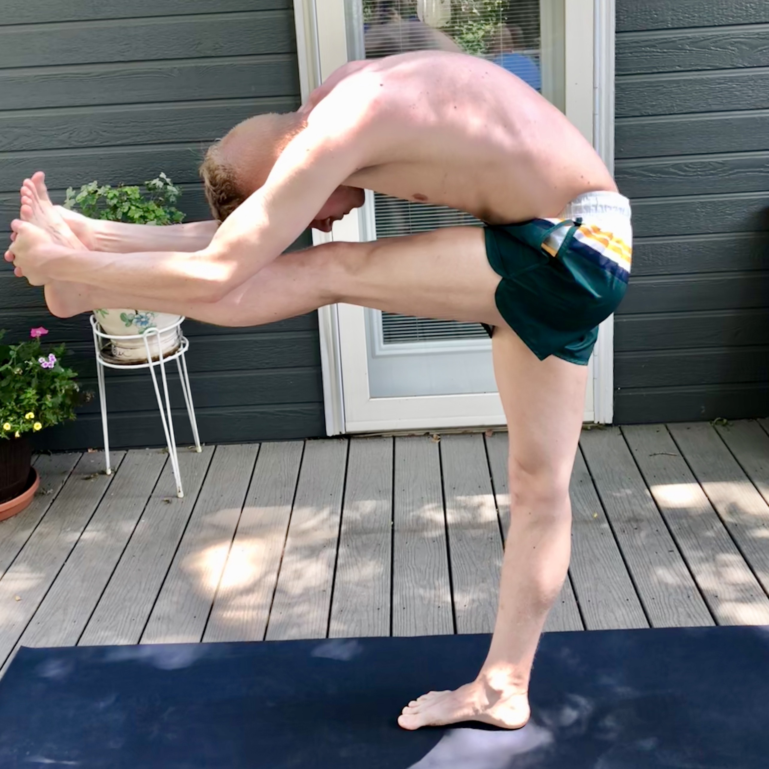 Joshua in asana pose 3