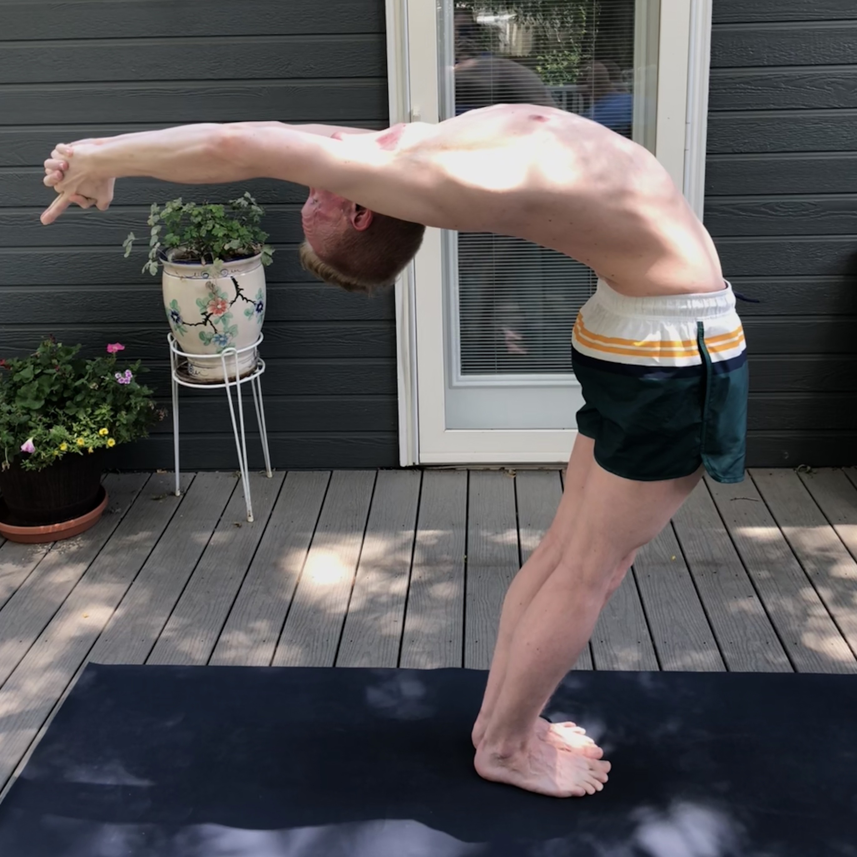 Joshua in asana pose 4