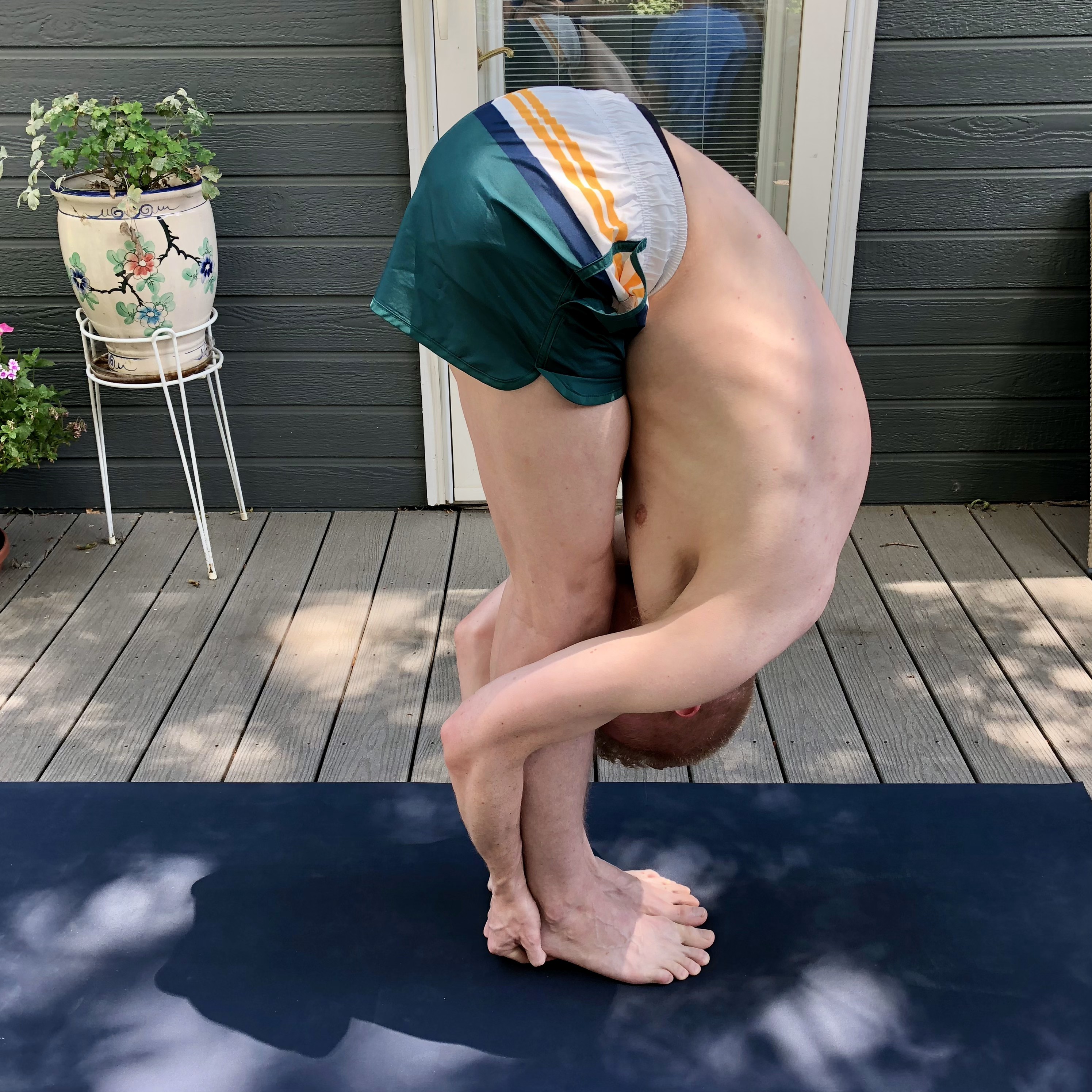 Joshua in asana pose 5